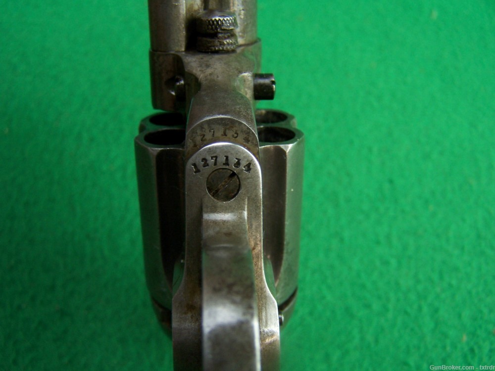 Colt 1877 Lightning, 38 Colt, 4.5" BBL, Mfd 1901, S/A & D/A Functions-img-13