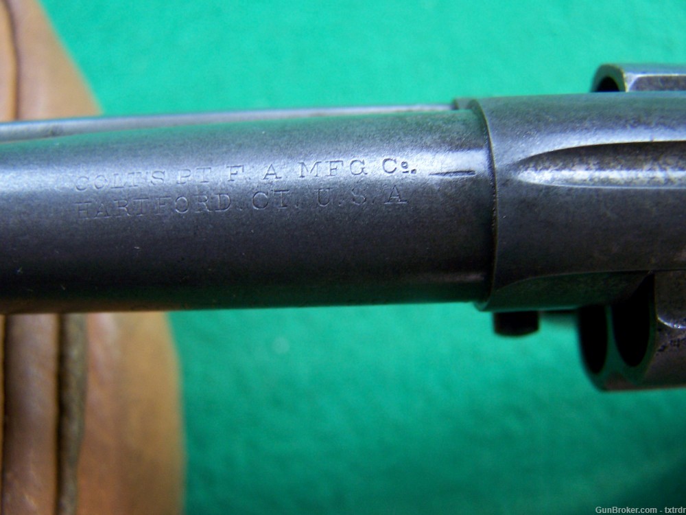 Colt 1877 Lightning, 38 Colt, 4.5" BBL, Mfd 1901, S/A & D/A Functions-img-26