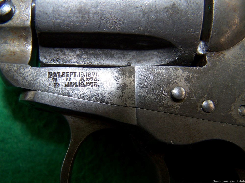 Colt 1877 Lightning, 38 Colt, 4.5" BBL, Mfd 1901, S/A & D/A Functions-img-22