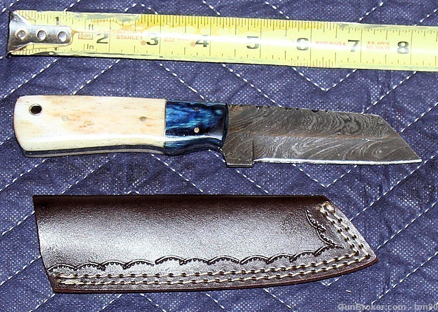 CUSTOM DAMASCUS STEEL KNIFE SP034-img-0