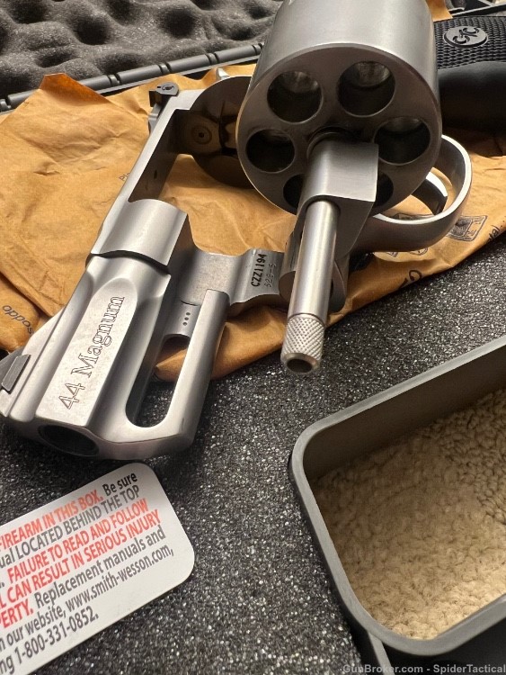 Smith & Wesson 629-6 Performance Center Revolver 44mag Crimson Trace laser -img-5