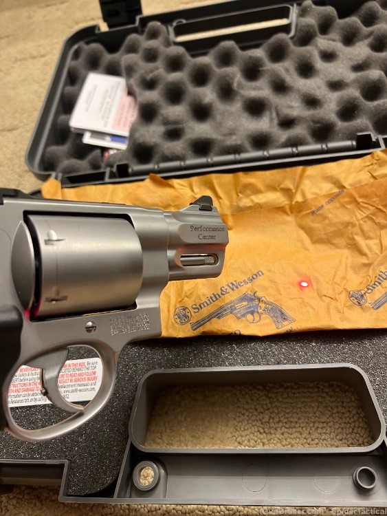 Smith & Wesson 629-6 Performance Center Revolver 44mag Crimson Trace laser -img-4