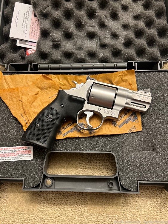 Smith & Wesson 629-6 Performance Center Revolver 44mag Crimson Trace laser -img-0
