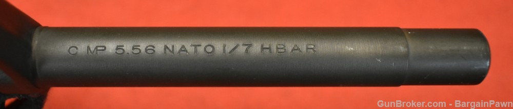 Colt Match Target Match HBAR 5.56 20" 1/7 H-Bar Barrel A2 upper & A2 stock -img-15