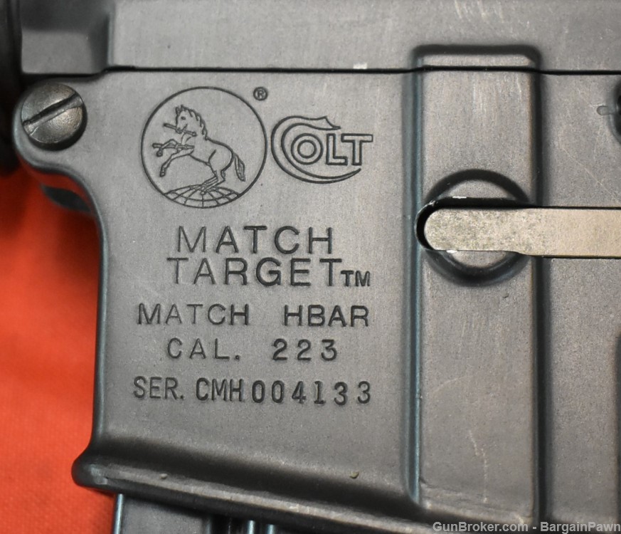 Colt Match Target Match HBAR 5.56 20" 1/7 H-Bar Barrel A2 upper & A2 stock -img-33