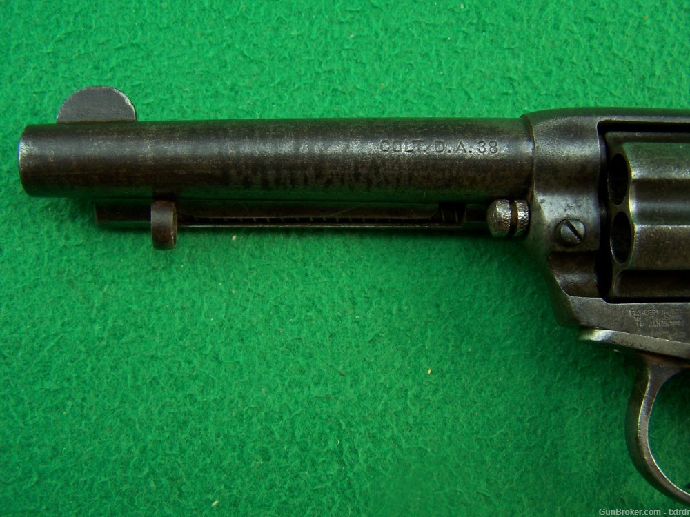 Colt 1877 Lightning, Mfd 1904, 38 Colt, 4 1/2" BBL, Action Works -img-6