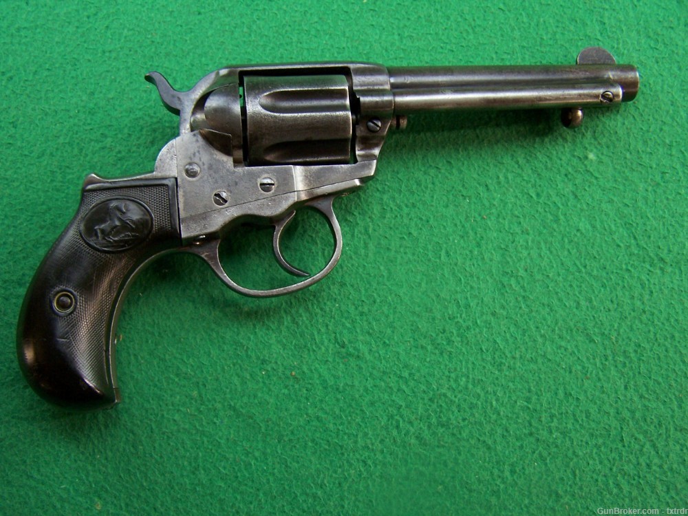 Colt 1877 Lightning, Mfd 1904, 38 Colt, 4 1/2" BBL, Action Works -img-0