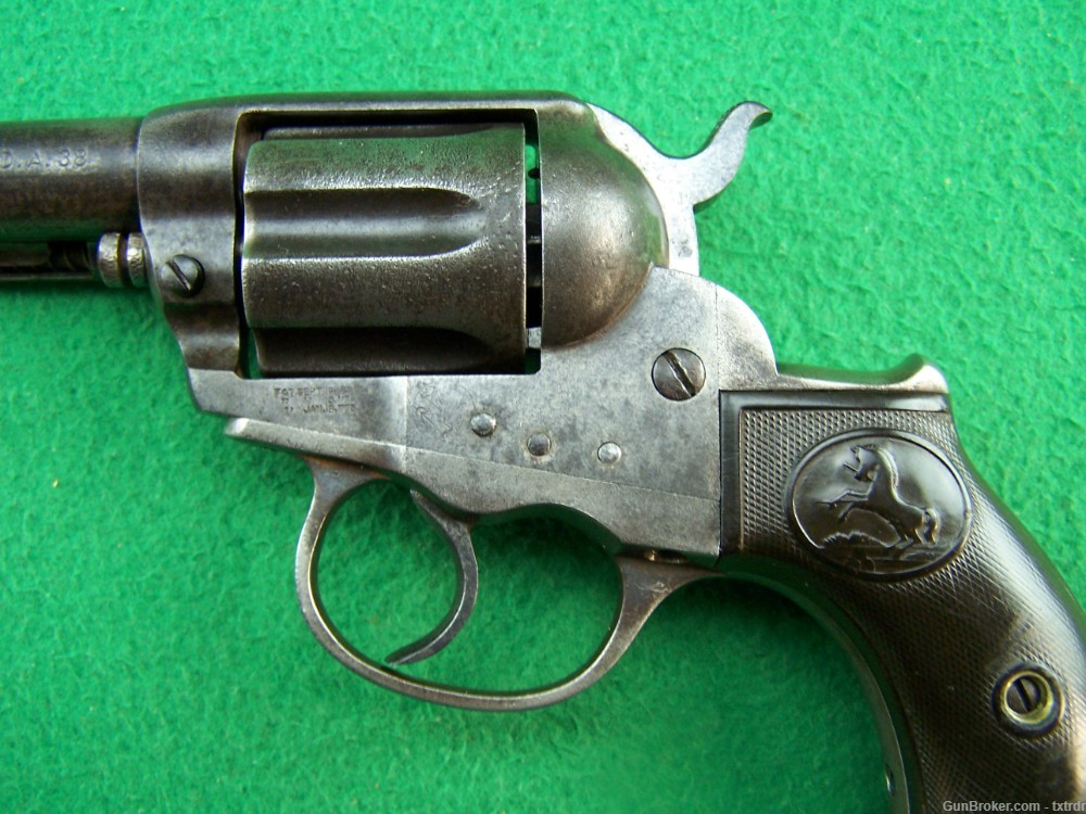 Colt 1877 Lightning, Mfd 1904, 38 Colt, 4 1/2" BBL, Action Works -img-5
