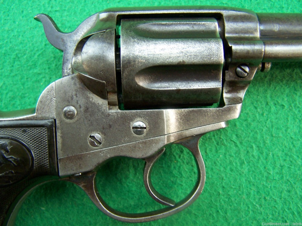 Colt 1877 Lightning, Mfd 1904, 38 Colt, 4 1/2" BBL, Action Works -img-2