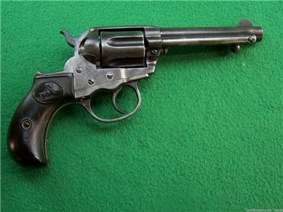 Colt 1877 Lightning, Mfd 1904, 38 Colt, 4 1/2" BBL, Action Works 