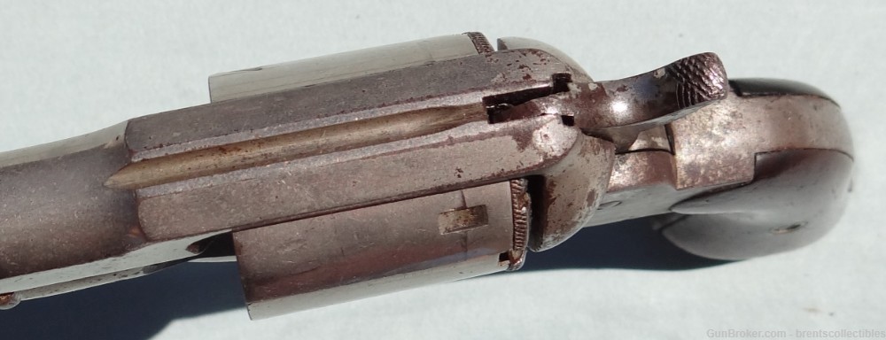 Antique Remington & Sons 1868 New Model 38 Cal Rimfire Conversion Revolver-img-4