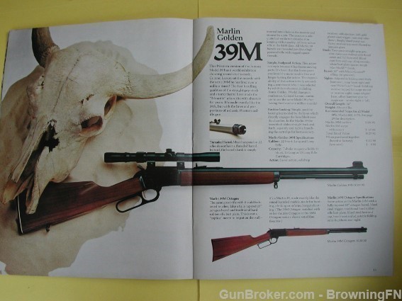 Orig Marlin 1973 Catalog Model 39A 39D 39M 99M1-img-6