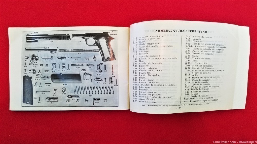 Original Star Super B Super-Star Owners Instruction Manual-img-4
