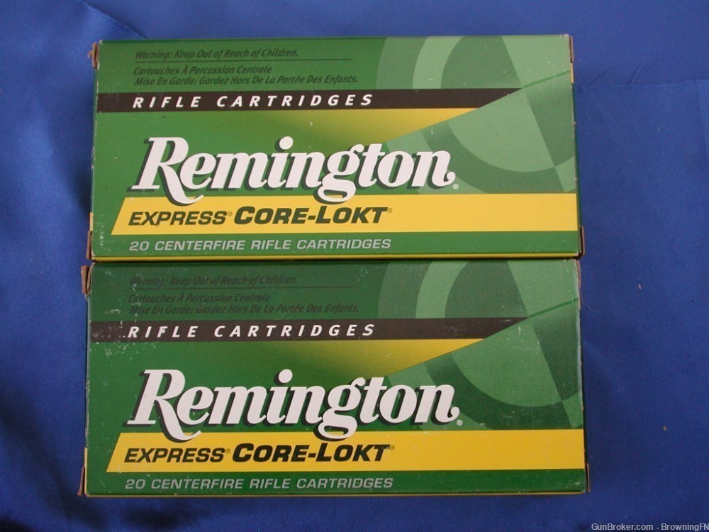 40 Original Remington 6.5 Magnum 120 Grain 2 Full Boxes-img-2