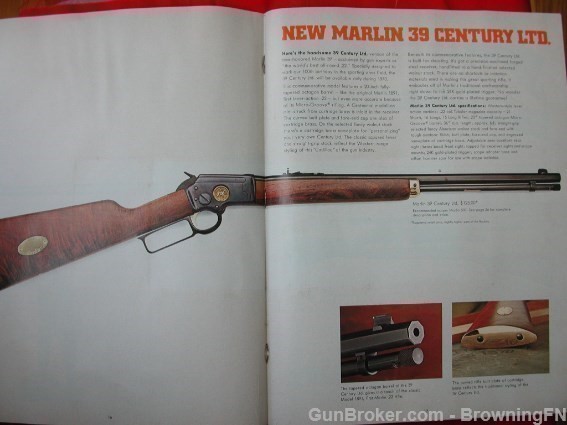 Orig Marlin Catalog 1970 Model 1894 444 39A 39M-img-6