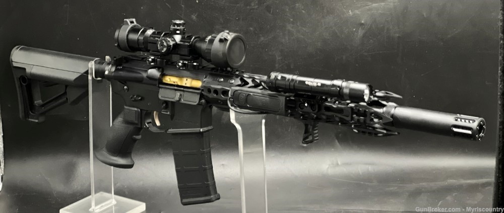 AR15 Myrls War Lance 556 16" Rifle Binary Trigger AR15 WATCH IT SHOOT BELOW-img-0