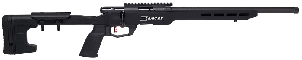 Savage B22 Precision Bolt Action 22 WMR Rifle 18 10+1 Black -img-0