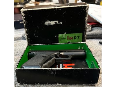 Hk P7 heckler & Koch rare 9mm with box 