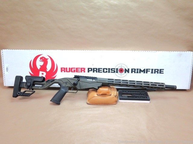 Ruger Rimfire Precision Rifle .22LR Factory #08409 No Reserve-img-0