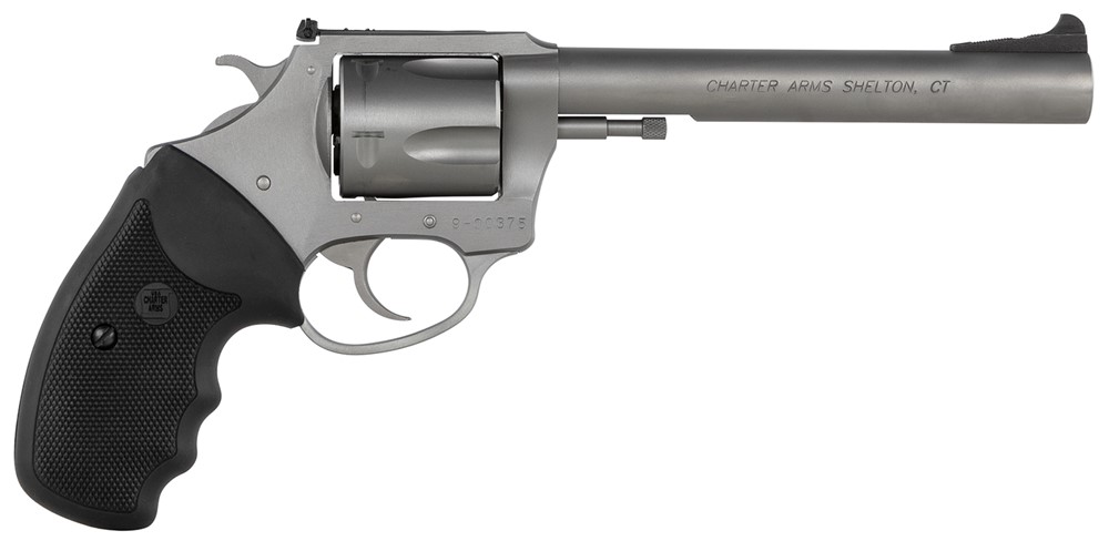 Charter Arms 74460 Bulldog Target 44 S&W Spl Caliber with 6 Barrel, 5rd Cap-img-1