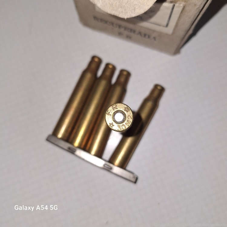 (100) rounds of Fabrica do Realengo Brazilian .30 M1 30-06 rifle blank ammo-img-3