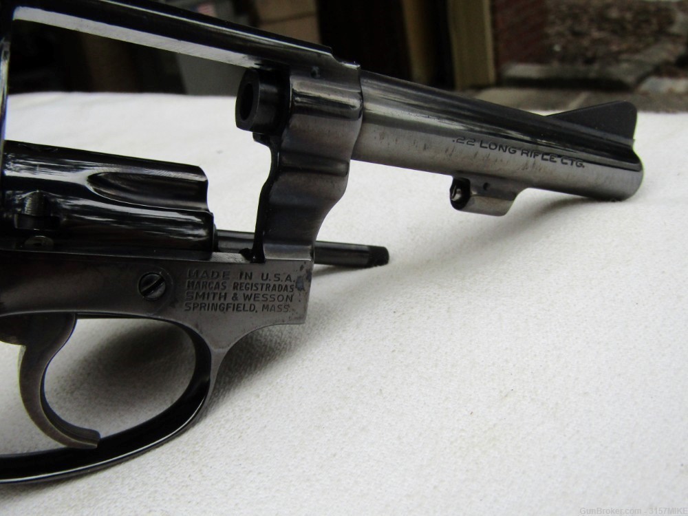 Smith & Wesson Model 34-1 .22/32 Kit Gun, .22LR, 4" Barrel-img-12