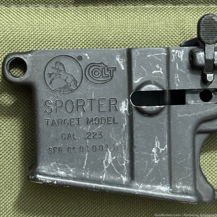 Colt Rare Prefix GS R6551 Sporter Target Pre-Ban Lower No Sear Block MA OK-img-1