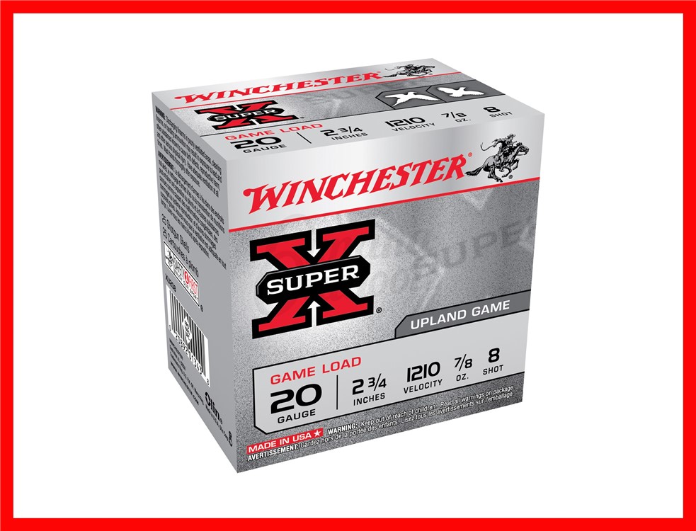 Winchester Super X 20 Gauge 8 Shot XU208-img-0
