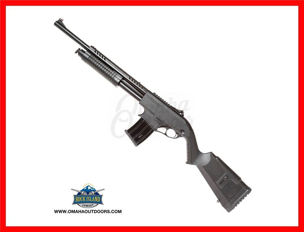 Rock Island VRPA40 5 RD 12 Gauge 20" Pump Shotgun VRPA40-img-0