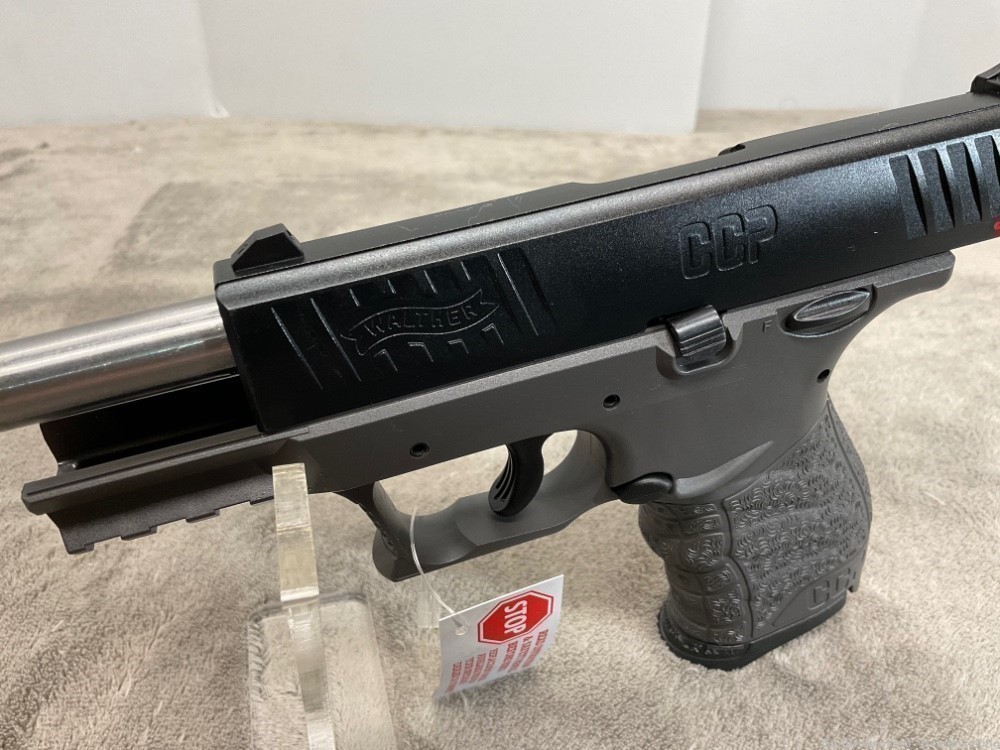 Walther Arms CCP TALO Edition 9mm Tungsten Gray & Black 3.54” Barrel-img-3