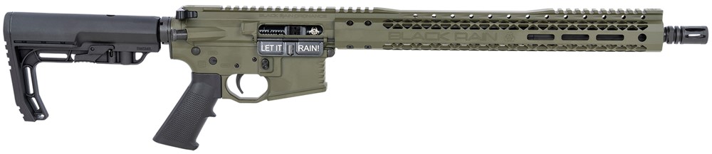 Black Rain Spec15 Billet 5.56x45mm NATO Rifle 16 30+1 OD Green BRO20110401-img-0