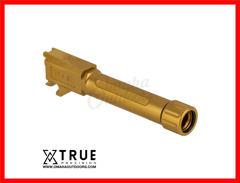 True Precision P365 Threaded Barrel Gold TiN TP-P365B-XTG-img-0