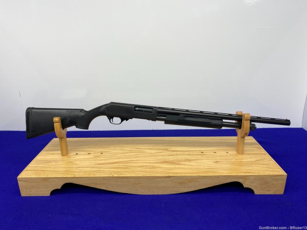 HR 1871 Pardner Pump 20Ga Black 21" *LIGHTWEIGHT YOUTH MODEL 20GA SHOTGUN* -img-0