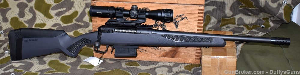 Savage Model 110 in 450 Bushmaster with scope-img-16