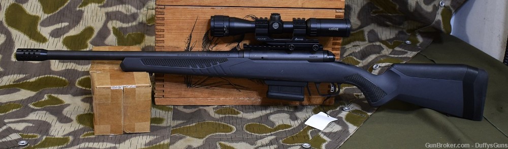 Savage Model 110 in 450 Bushmaster with scope-img-0