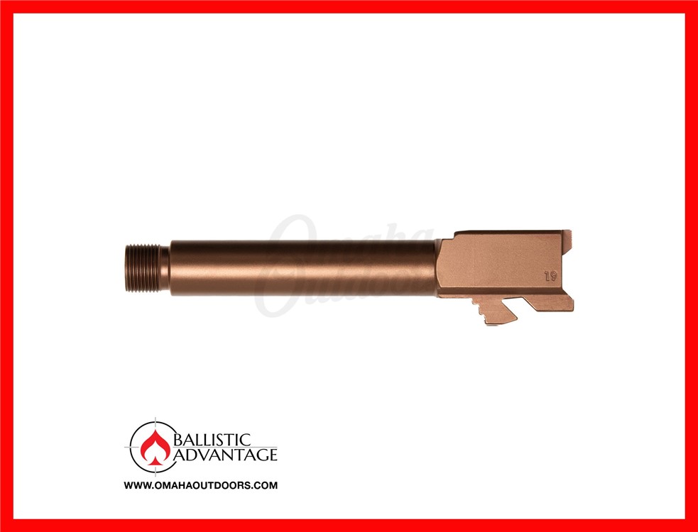 Ballistic Advantage Premium Glock 19 Threaded Barrel Copper BAPSG195T1R-img-0