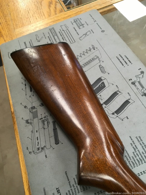 Winchester Model 12 shotgun 12 gauge modified bore no rib 40’s-img-15