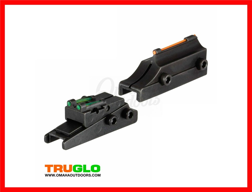 TRUGLO Magnum GOBBLE DOT PRO Fiber Optic Shotgun Sights Charles Daly TG944A-img-0