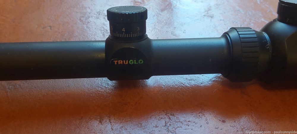 TruGlo 6x24x44 AO Red Lighted Mil Dot scope-img-1