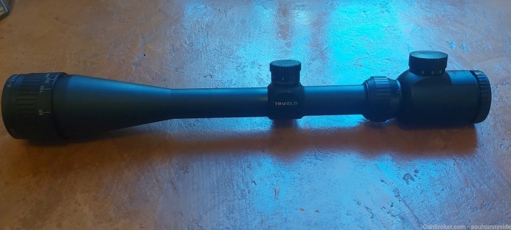 TruGlo 6x24x44 AO Red Lighted Mil Dot scope-img-0