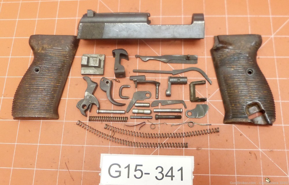 Walther P38 9MM, Repair Parts G15-341-img-0