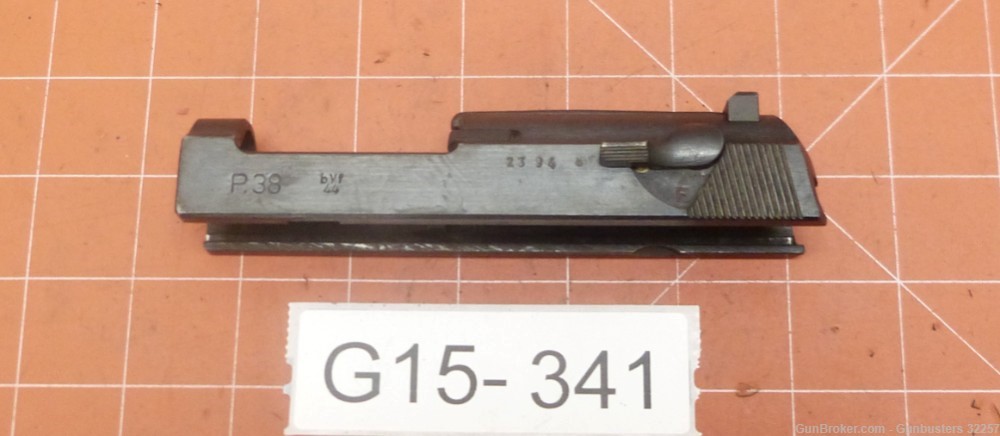 Walther P38 9MM, Repair Parts G15-341-img-3