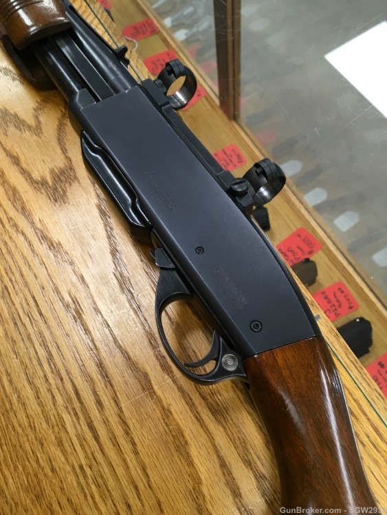 Remington 760 pump action rifle 300 savage 1956 Leupold rings & base-img-15