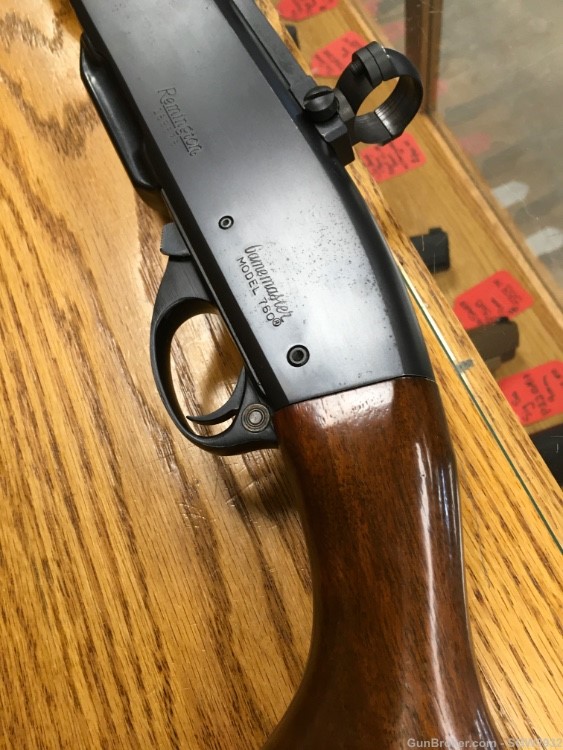 Remington 760 pump action rifle 300 savage 1956 Leupold rings & base-img-17