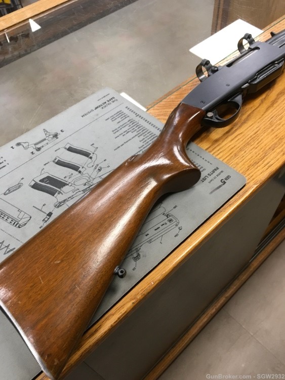 Remington 760 pump action rifle 300 savage 1956 Leupold rings & base-img-2