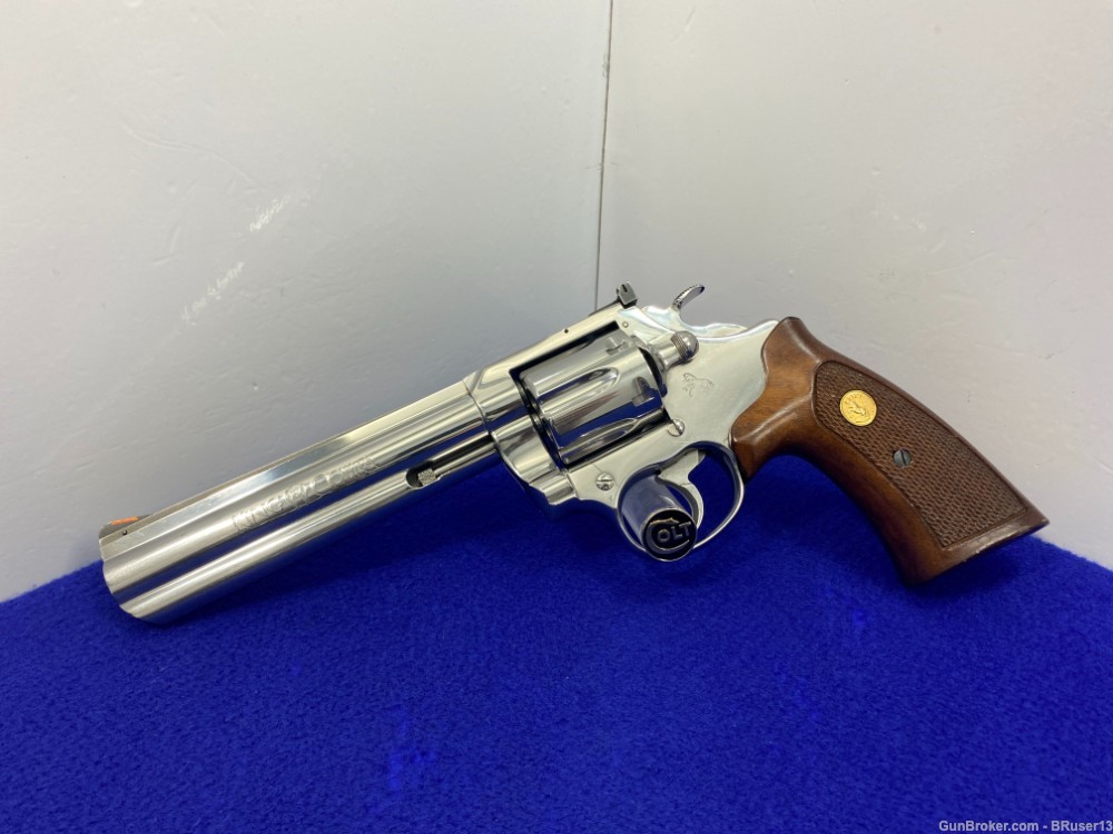 1989 Colt King Cobra .357 Mag Stainless 6" *AWESOME EARLY PRODUCTION MODEL*-img-0