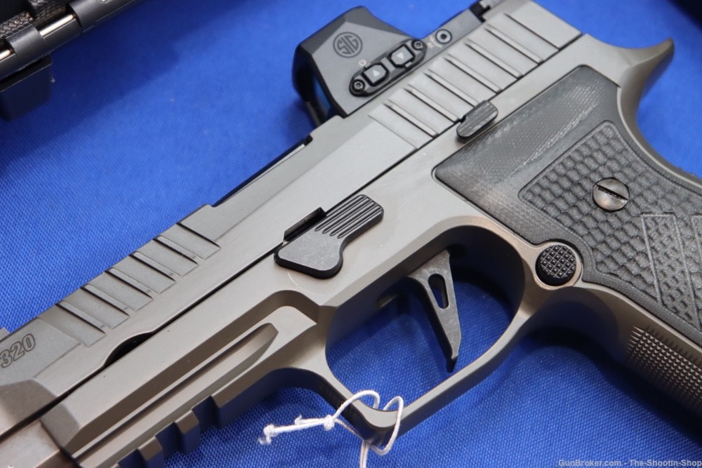 Sig Sauer P320 AXG LEGION Pistol 9MM 21RD Gray PVD ROMEO X PRO 320 Steel NS-img-3