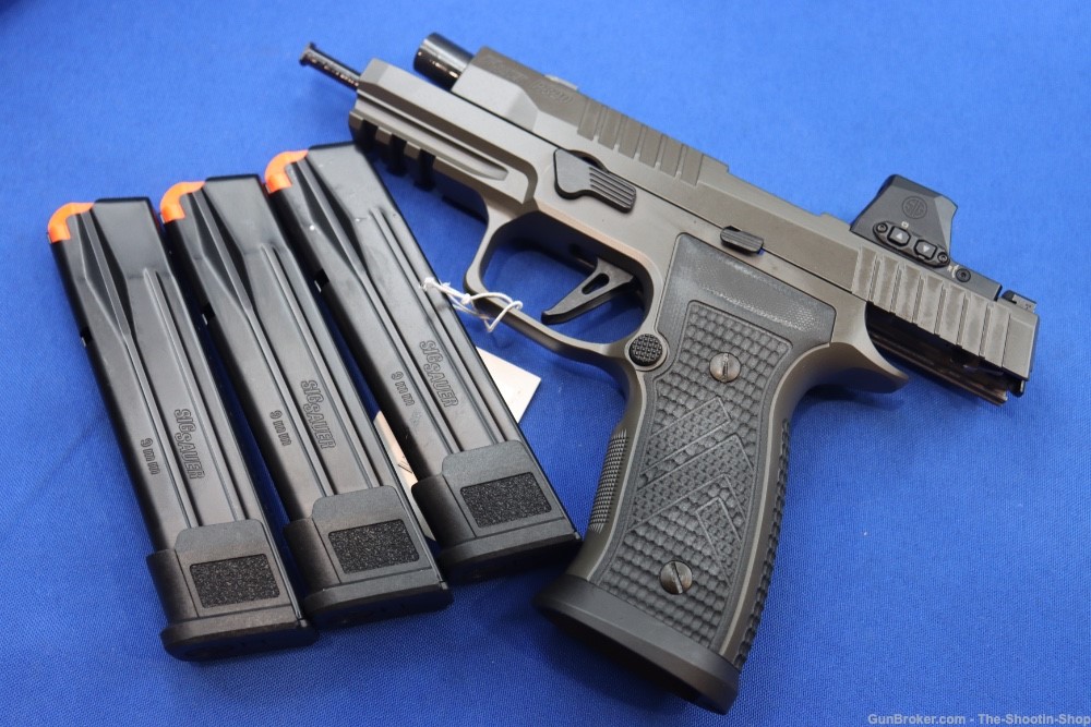 Sig Sauer P320 AXG LEGION Pistol 9MM 21RD Gray PVD ROMEO X PRO 320 Steel NS-img-25