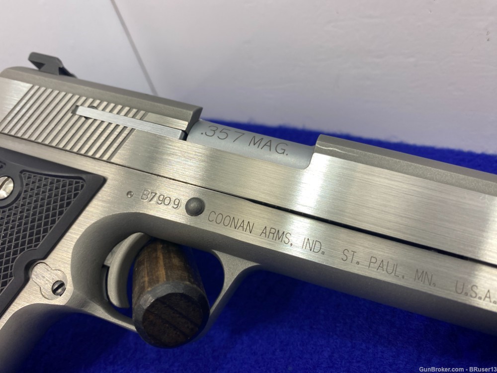 Coonan Classic Mod. B .357mag Stainless 5" *EXCELLENT AMERICAN MADE PISTOL*-img-19