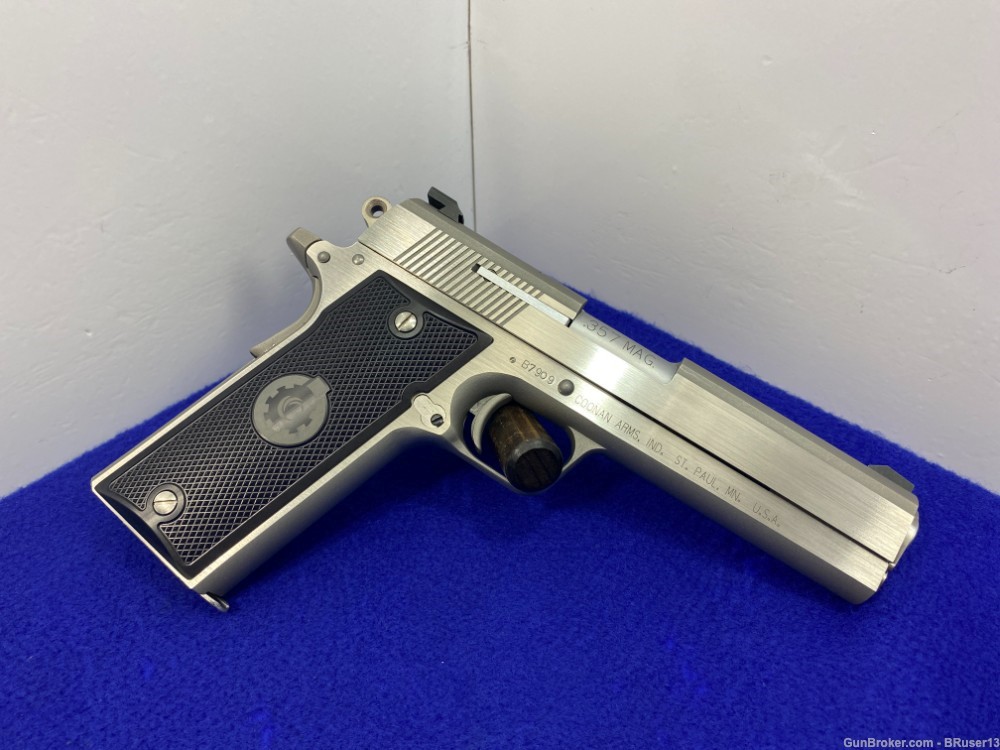 Coonan Classic Mod. B .357mag Stainless 5" *EXCELLENT AMERICAN MADE PISTOL*-img-13